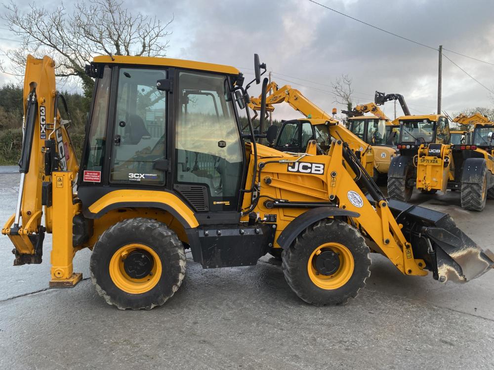 Jcb 3cx Compact Backhoe For Sale Dermot Clancy Plant Sales Ltd