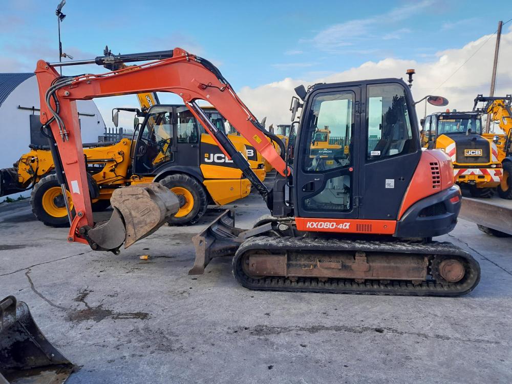Kubota KX804 for Sale Dermot Clancy Plant Sales Ltd